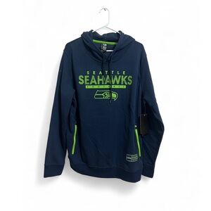NWT with defect Seattle Seahawks Navy Blue Hoodie